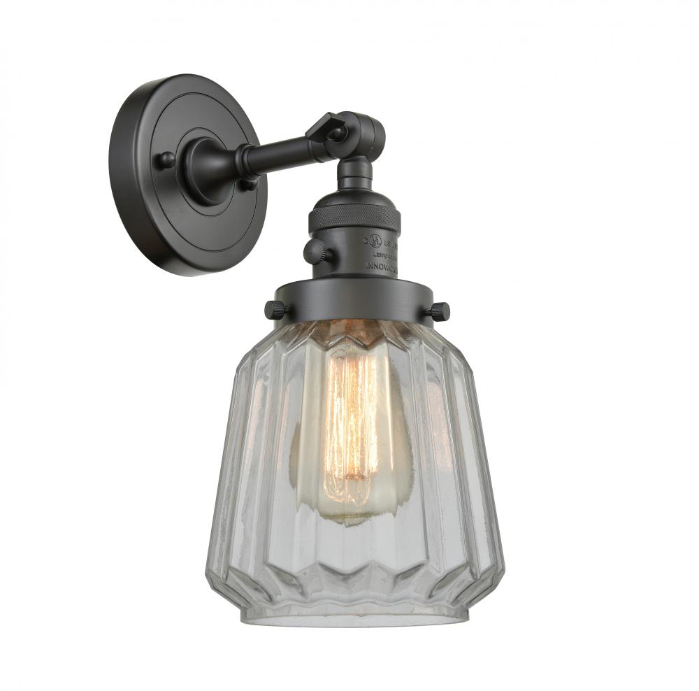 Chatham - 1 Light - 7 inch - Oil Rubbed Bronze - Adjustable Sconce