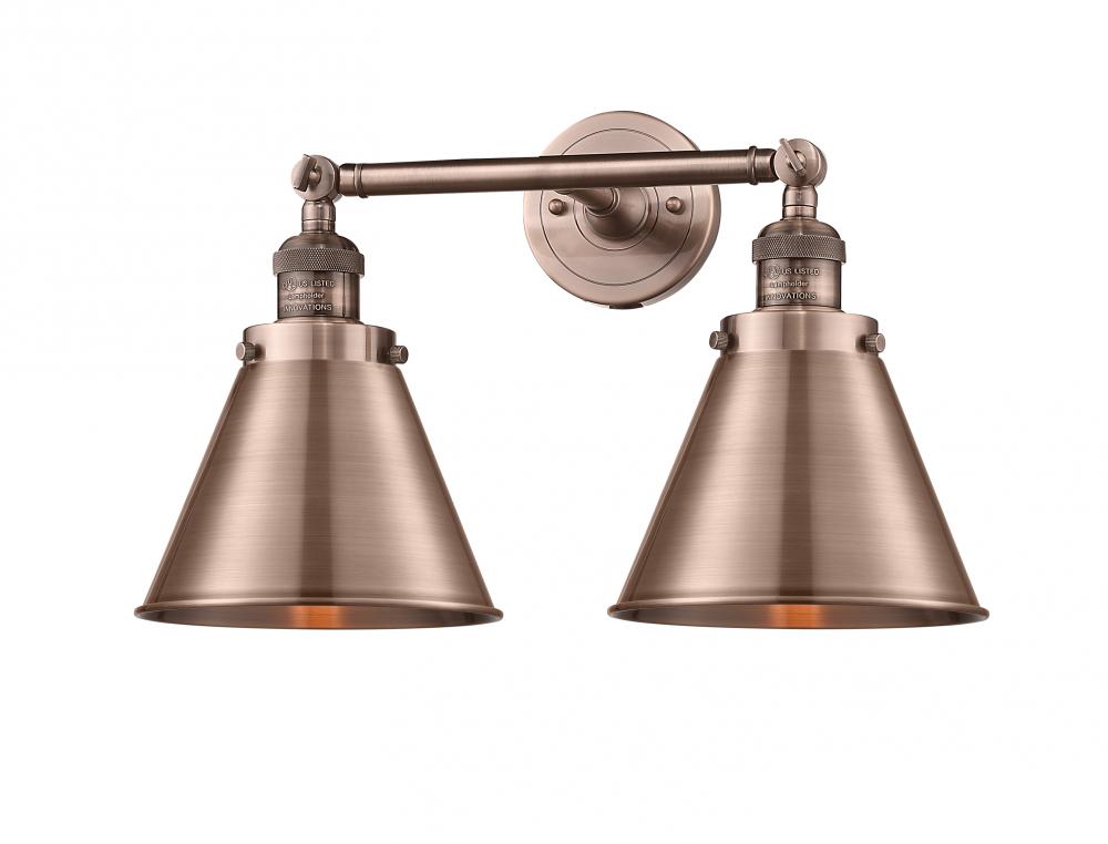 Appalachian - 2 Light - 18 inch - Antique Copper - Adjustable Bath Vanity Light
