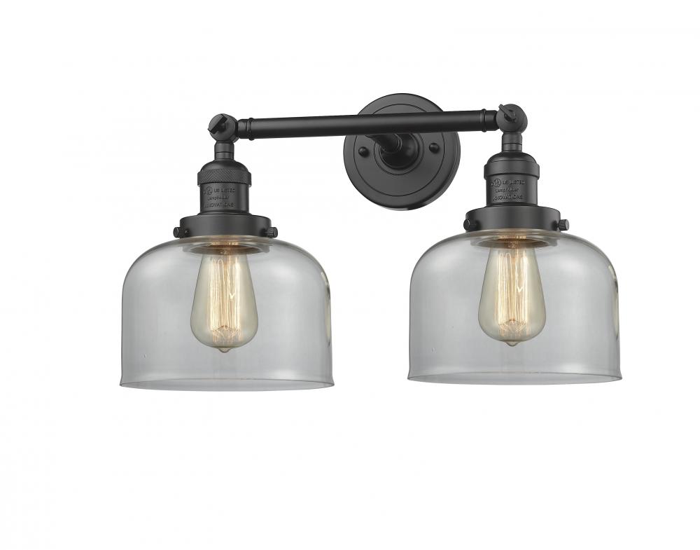 Bell - 2 Light - 19 inch - Oil Rubbed Bronze - Adjustable Bath Vanity Light