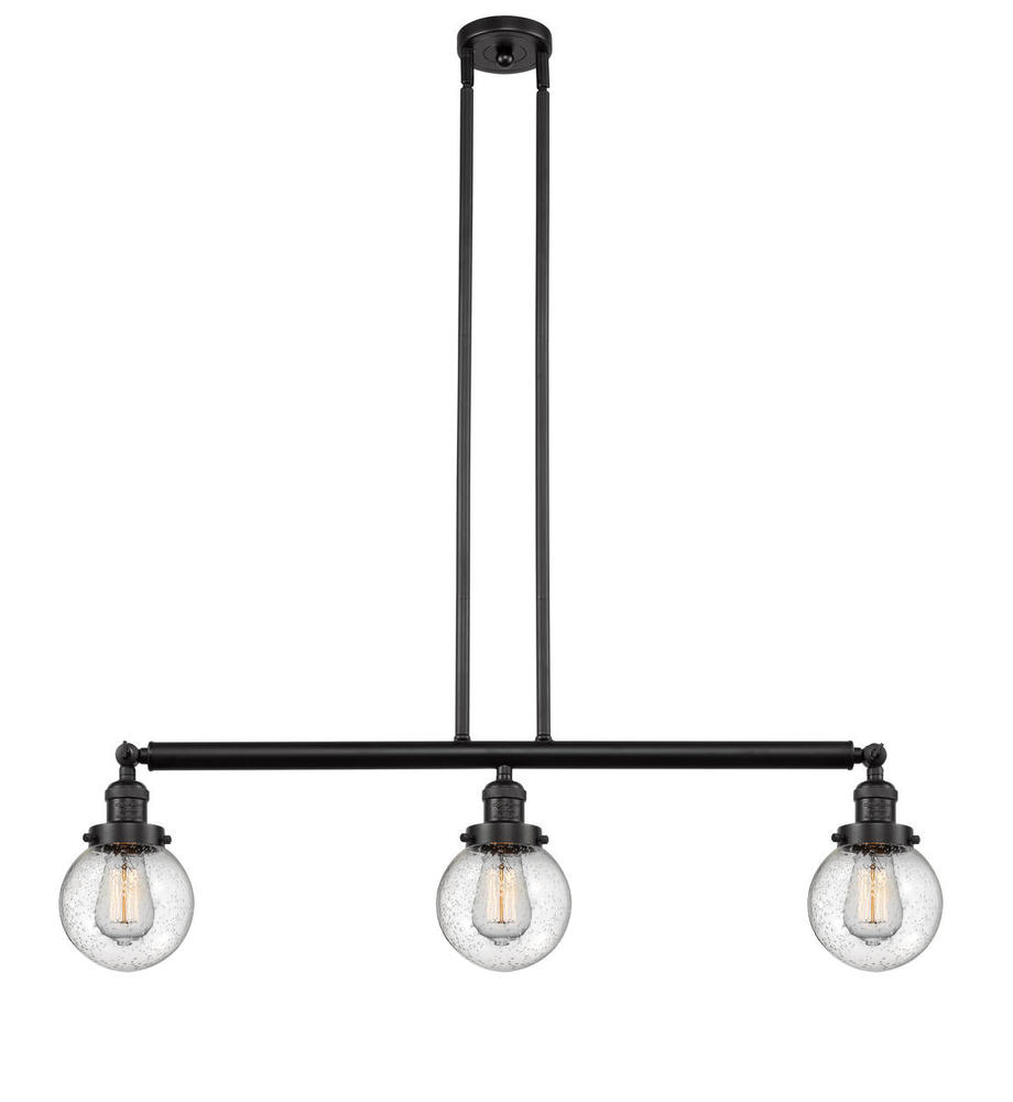 Beacon - 3 Light - 39 inch - Oil Rubbed Bronze - Stem Hung - Adjustable Island Light