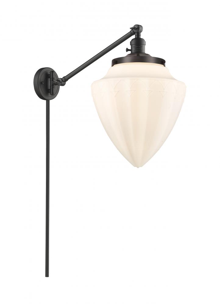 Bullet - 1 Light - 12 inch - Oil Rubbed Bronze -Adjustable Swing Arm