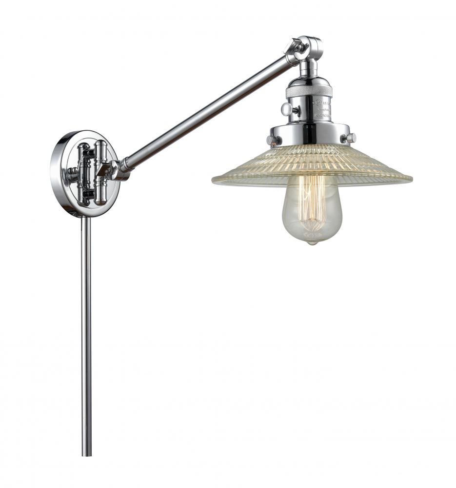 Halophane - 1 Light - 9 inch - Polished Chrome -Adjustable Swing Arm