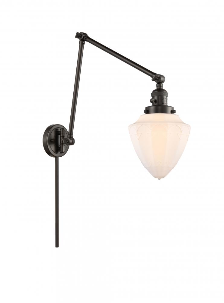 Bullet - 1 Light - 7 inch - Oil Rubbed Bronze -Adjustable Swing Arm