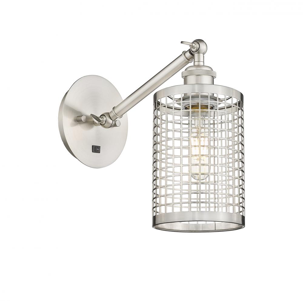 Nestbrook - 1 Light - 5 inch - Satin Nickel - Adjustable Sconce