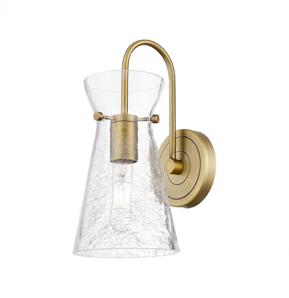 Nichole - 1 Light - 6 inch - Brushed Brass - Sconce