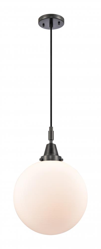 Beacon - 1 Light - 12 inch - Matte Black - Mini Pendant