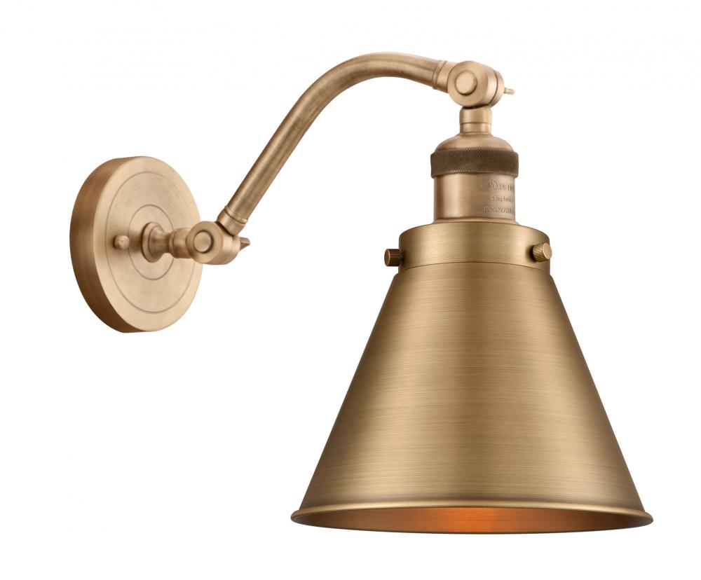 Appalachian - 1 Light - 8 inch - Brushed Brass - Adjustable Sconce