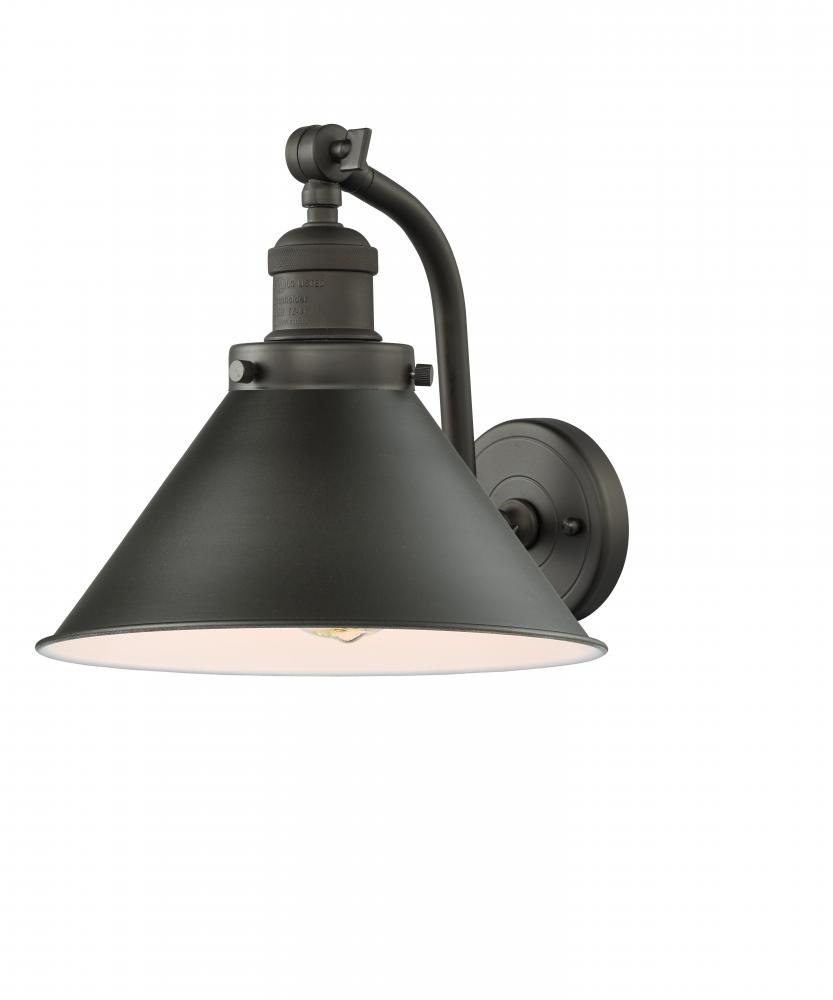 Briarcliff - 1 Light - 10 inch - Oil Rubbed Bronze - Adjustable Sconce