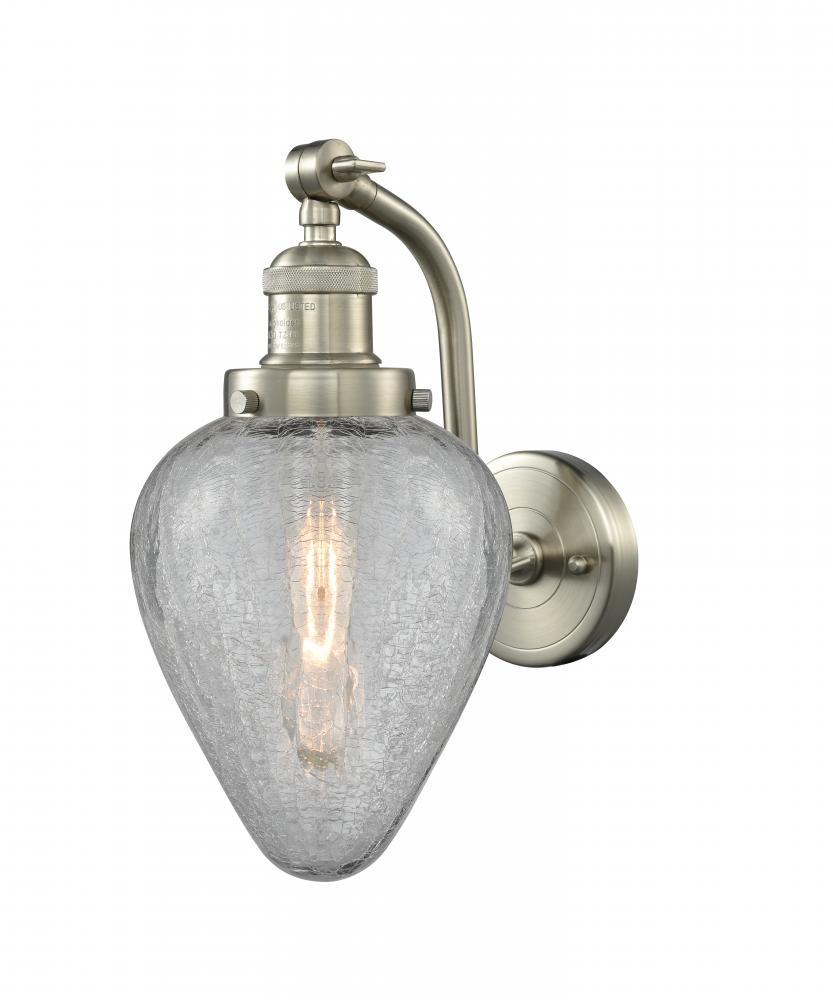 Geneseo - 1 Light - 7 inch - Brushed Satin Nickel - Adjustable Sconce