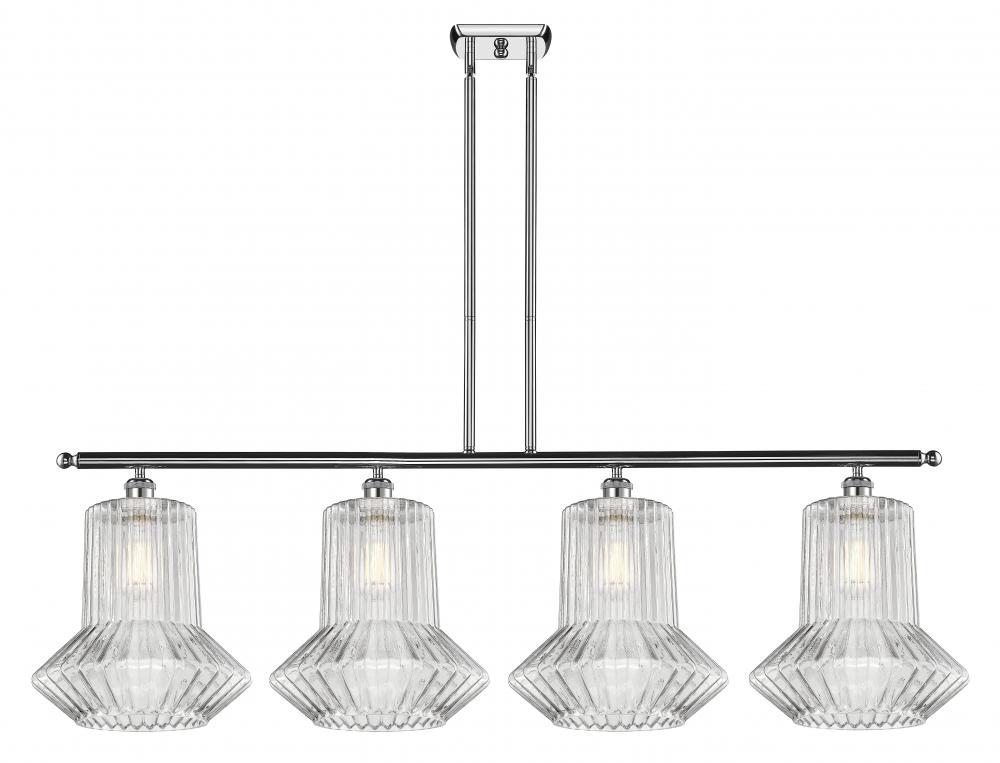 Springwater - 4 Light - 50 inch - Polished Chrome - Cord hung - Island Light
