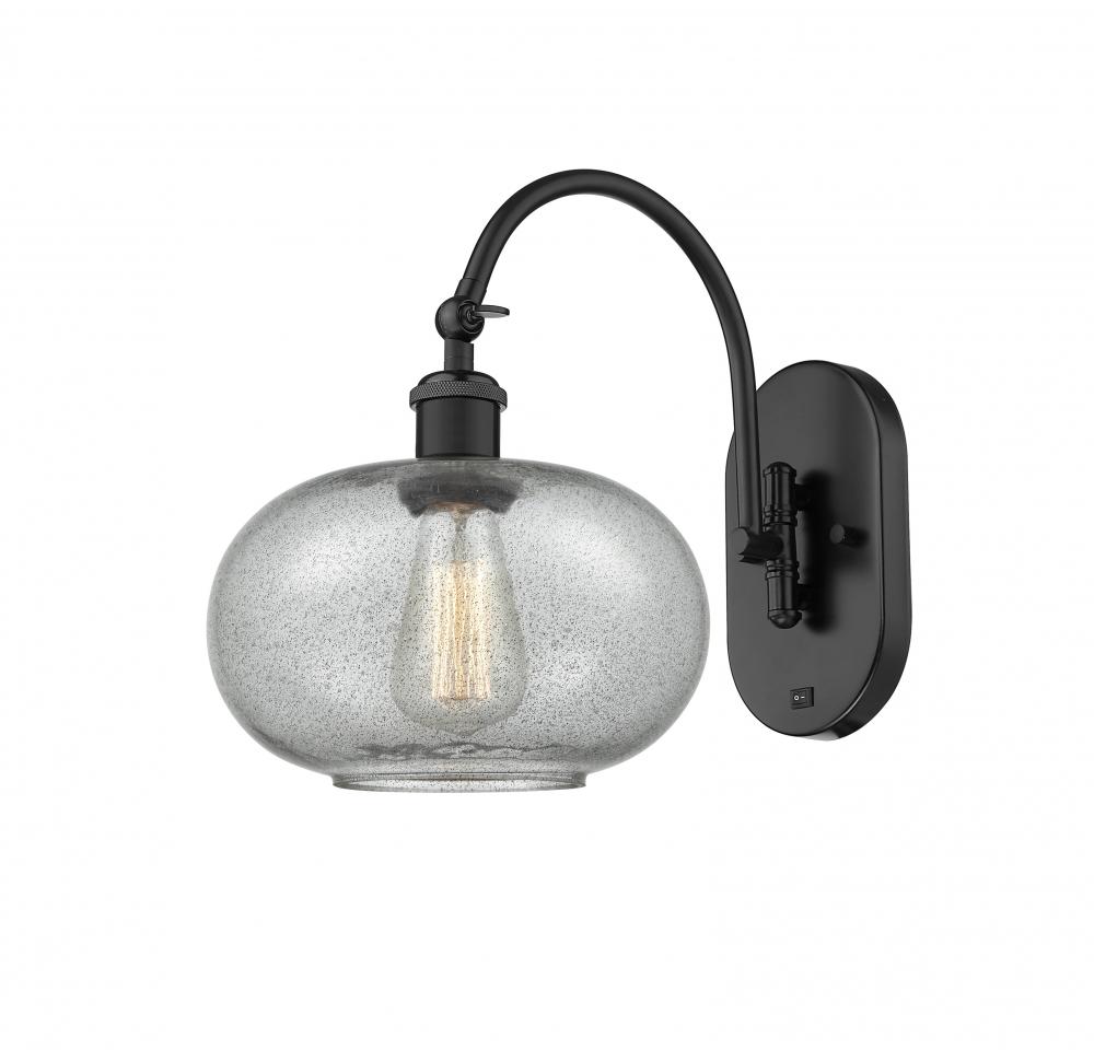 Gorham - 1 Light - 10 inch - Matte Black - Adjustable Swing Arm