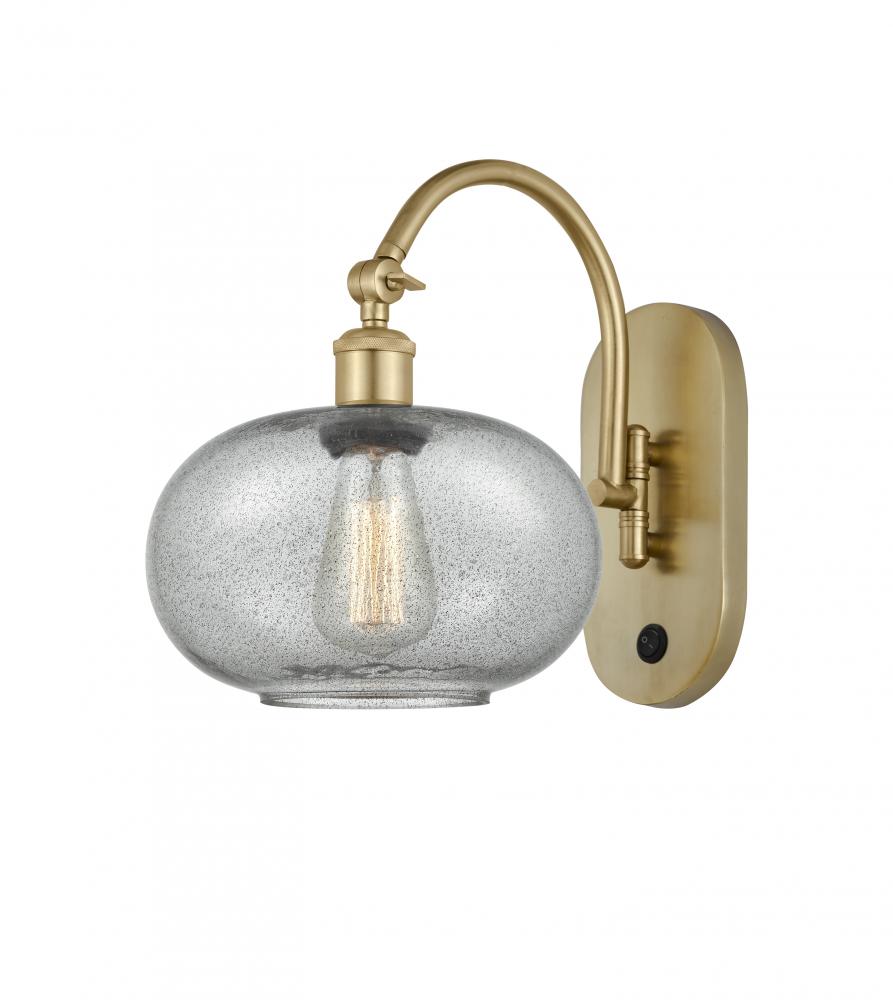Gorham - 1 Light - 10 inch - Satin Gold - Adjustable Swing Arm
