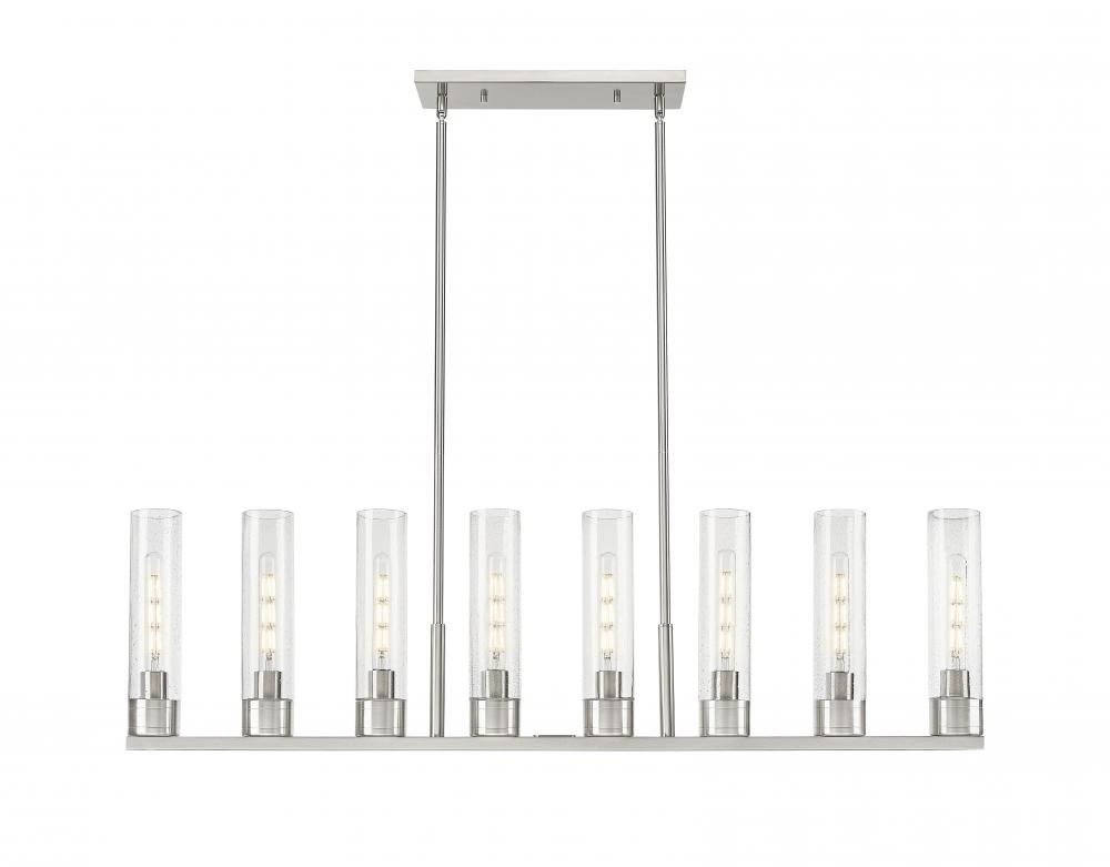 Boreas - 6 Light - 48 inch - Satin Nickel - Linear Pendant