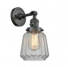 Innovations Lighting 203SW-OB-G142 - Chatham - 1 Light - 7 inch - Oil Rubbed Bronze - Adjustable Sconce