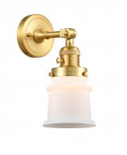 Innovations Lighting 203SW-SG-G181S - Canton - 1 Light - 5 inch - Satin Gold - Adjustable Sconce