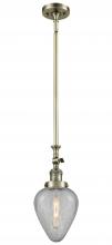 Innovations Lighting 206-AB-G165 - Geneseo - 1 Light - 7 inch - Antique Brass - Stem Hung - Adjustable Mini Pendant