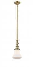 Innovations Lighting 206-BB-G191 - Bellmont - 1 Light - 6 inch - Brushed Brass - Stem Hung - Adjustable Mini Pendant