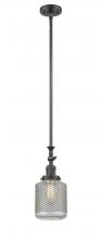 Innovations Lighting 206-OB-G262 - Stanton - 1 Light - 6 inch - Oil Rubbed Bronze - Stem Hung - Adjustable Mini Pendant