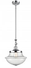 Innovations Lighting 206-PC-G544 - Oxford - 1 Light - 12 inch - Polished Chrome - Stem Hung - Adjustable Mini Pendant