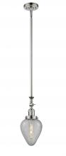Innovations Lighting 206-PN-G165 - Geneseo - 1 Light - 7 inch - Polished Nickel - Stem Hung - Adjustable Mini Pendant