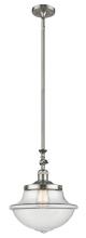 Innovations Lighting 206-SN-G542 - Oxford - 1 Light - 12 inch - Brushed Satin Nickel - Stem Hung - Adjustable Mini Pendant