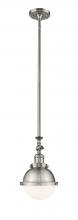 Innovations Lighting 206-SN-HFS-61-SN - Hampden - 1 Light - 7 inch - Brushed Satin Nickel - Stem Hung - Adjustable Mini Pendant