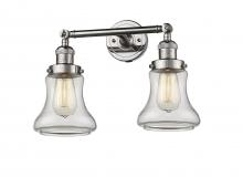 Innovations Lighting 208-PN-G192 - Bellmont - 2 Light - 17 inch - Polished Nickel - Adjustable Bath Vanity Light