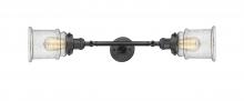 Innovations Lighting 208L-OB-G184-LED - Canton - 2 Light - 6 inch - Oil Rubbed Bronze - Adjustable Bath Vanity Light