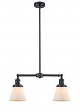 Innovations Lighting 209-OB-G61 - Cone - 2 Light - 21 inch - Oil Rubbed Bronze - Stem Hung - Adjustable Island Light