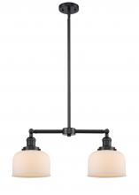 Innovations Lighting 209-OB-G71 - Bell - 2 Light - 21 inch - Oil Rubbed Bronze - Stem Hung - Adjustable Island Light