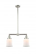 Innovations Lighting 209-PN-G181 - Canton - 2 Light - 21 inch - Polished Nickel - Stem Hung - Adjustable Island Light