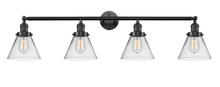 Innovations Lighting 215-OB-G42 - Cone - 4 Light - 44 inch - Oil Rubbed Bronze - Adjustable Bath Vanity Light