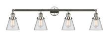 Innovations Lighting 215-PN-G62 - Cone - 4 Light - 42 inch - Polished Nickel - Adjustable Bath Vanity Light