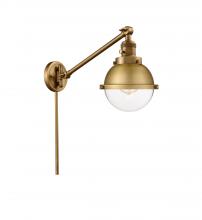 Innovations Lighting 237-BB-HFS-62-BB - Hampden - 1 Light - 7 inch - Brushed Brass -Adjustable Swing Arm