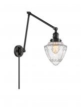 Innovations Lighting 238-BK-G661-7 - Bullet - 1 Light - 7 inch - Matte Black -Adjustable Swing Arm