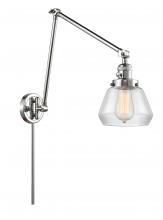 Innovations Lighting 238-PC-G172 - Fulton - 1 Light - 8 inch - Polished Chrome -Adjustable Swing Arm