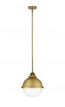 Innovations Lighting 288-1S-BB-HFS-82-BB - Hampden - 1 Light - 9 inch - Brushed Brass - Cord hung - Mini Pendant