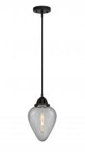 Innovations Lighting 288-1S-BK-G165 - Geneseo - 1 Light - 7 inch - Matte Black - Cord hung - Mini Pendant