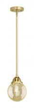 Innovations Lighting 288-1S-SG-G208-6 - Beacon - 1 Light - 6 inch - Satin Gold - Cord hung - Mini Pendant