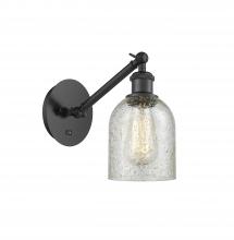 Innovations Lighting 317-1W-BK-G259 - Caledonia - 1 Light - 5 inch - Matte Black - Adjustable Sconce