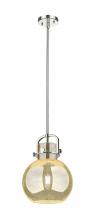 Innovations Lighting 410-1SM-PN-G410-10ME - Newton Sphere - 1 Light - 10 inch - Polished Nickel - Mini Pendant