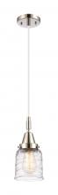 Innovations Lighting 447-1P-PN-G513 - Bell - 1 Light - 5 inch - Polished Nickel - Mini Pendant