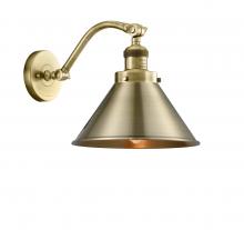 Innovations Lighting 515-1W-AB-M10-AB - Briarcliff - 1 Light - 10 inch - Antique Brass - Adjustable Sconce