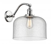Innovations Lighting 515-1W-PC-G74-L-LED - Bell - 1 Light - 12 inch - Polished Chrome - Adjustable Sconce