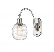 Innovations Lighting 518-1W-PN-G1013 - Belfast - 1 Light - 6 inch - Polished Nickel - Adjustable Swing Arm
