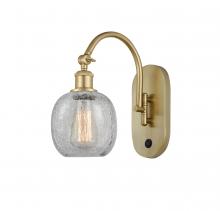 Innovations Lighting 518-1W-SG-G105 - Belfast - 1 Light - 6 inch - Satin Gold - Adjustable Swing Arm
