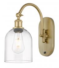 Innovations Lighting 518-1W-SG-G558-6CL - Bella - 1 Light - 6 inch - Satin Gold - Adjustable Swing Arm