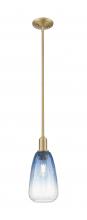 Innovations Lighting 716-1S-BB-G480-6SB - Brookhaven Almond - 1 Light - 6 inch - Brushed Brass - Mini Pendant