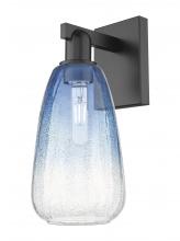 Innovations Lighting 716-1W-BK-G480-6SB - Brookhaven Almond - 1 Light - 6 inch - Matte Black - Sconce