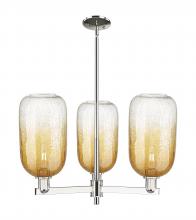 Innovations Lighting 716-3CR-PN-G482-7AM - Brookhaven Cloche - 3 Light - 18 inch - Polished Nickel - Flush Mount